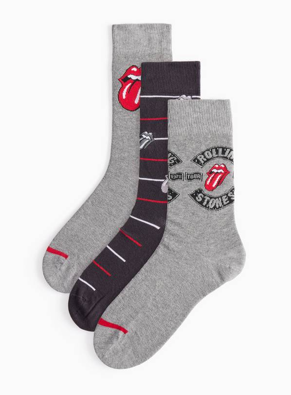 Rolling Stones Ankle Socks 3 Pack 9-12
